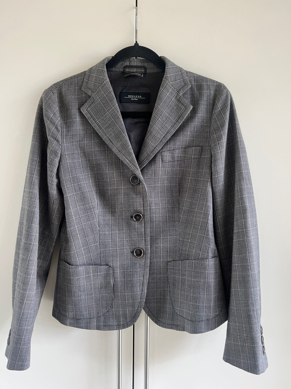 MaxMara Weekend Plaid Blazer